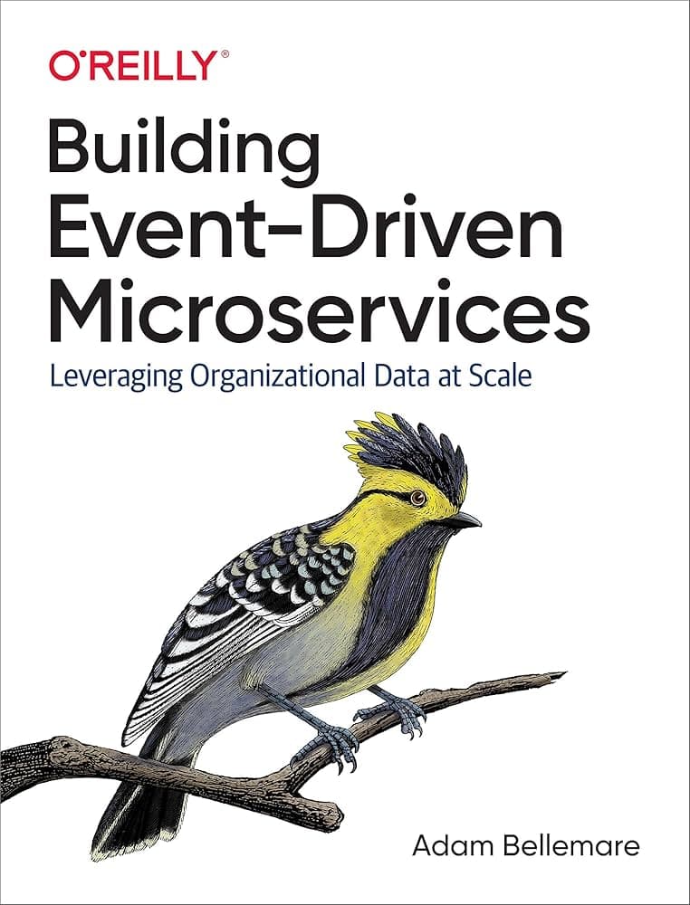 Capa do livro Building Event-Driven Microservices