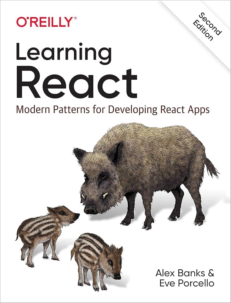 Capa do livro Learning React